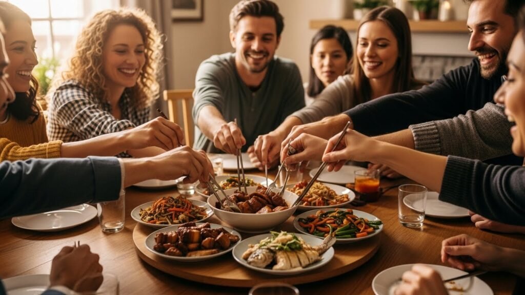 Etiquette and Social Rituals of the Tonghou Table