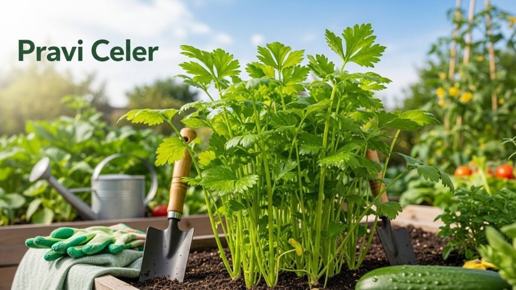 Growing Pravi Celer in Home Gardens