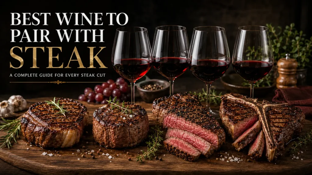 Best Wine to Pair with Steak Complete Guide